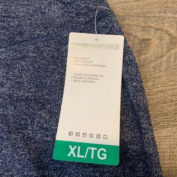 Mondetta French Terry Capri Crop Sweats - Picture 4 of 8